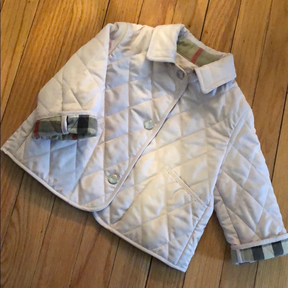 Light Pink Burberry Coat